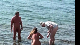 Great voyeur sex session on the beach