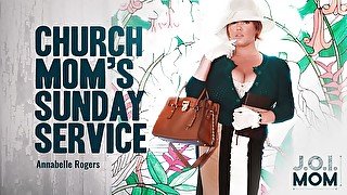 Annabelle Rogers in Church Step mom's Sunday Service