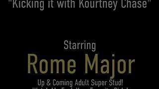 Dick Draining Diva Kourtney Chase Fucked Raw By Fuck Master Rome Major!