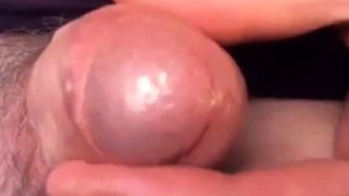 Older Man Uncut Cock Wanking and Masturbation