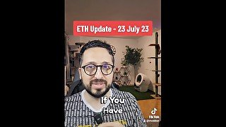 Ethereum price update 23 July 2023 with stepsister