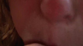 Freckled Blonde Sucks My Big Black Cock & Begs For A Facial! (POV)