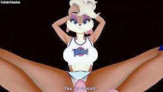 Hentai POV Feet Space Jam Lola Bunny