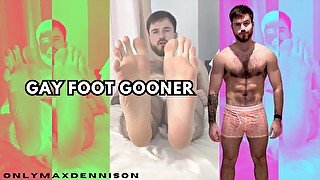 Gay foot gooner