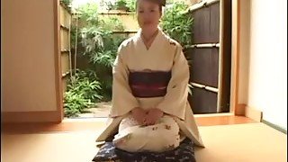 Japanese Geisha Giving An Happy End