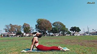 Afternoon Yoga Flow in the Park (Super Safe for Work)