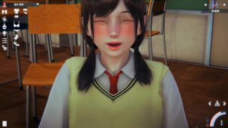 School uniforms　H　Face-to-face position　　honey select2　japanese