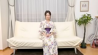 Japanese milf Saekun Maiko is impatient to taste a stiff dick