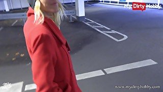 MyDirtyHobby - Public fuck and cumshot at a parking lot