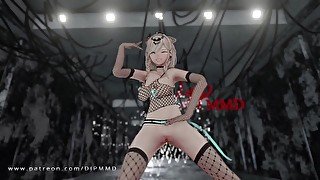 Honkai Pardofelis Chewy MMD Blender Render 1854