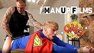 Superman’s Defeat The Bad Gay by ManUp