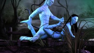 Neytiri getting fucked in Avatar 3D porn parody