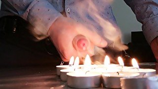 GP_NSFW - Candle Challenge with cumshot, extinguish candles with cumshot