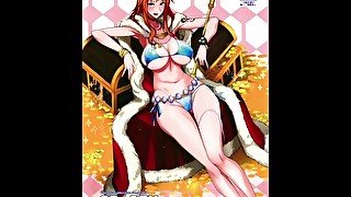 ONE PIECE - SEXY NAMI HAVE A BEST ONE NIGHT STAND  / CUM INSIDE / BIG BOOBS