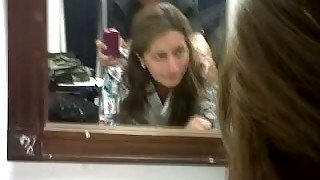 My bootylicious Colombian chick gets hammered in toilet