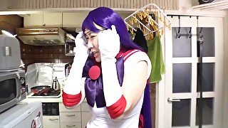 The Perverted Housewife Who Looks More Or Less Like The Live-action Version Of Keiko Kitaxx Was Turned Into Sailor Mars - Teaser Video