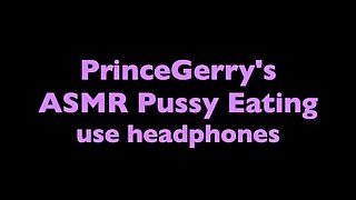 ASMR Pussy Eating - super wet pussy licking, clit sucking (audio only)