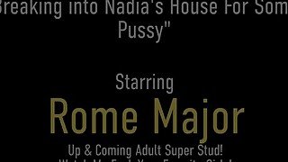 Big Badass Dick Rome Major Wrecks Horny Phat Ass Beauty Nadia White!