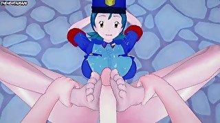 Hentai POV Feet Pokemon Officer Jenny