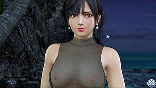 Dead or Alive Xtreme Venus Vacation Nagisa Yom Office Wear Nude Mod Fanservice Appreciation