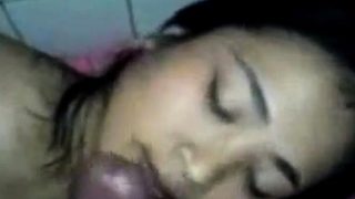 indonesia- spa girl gets a facial