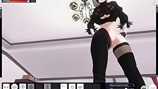 2B Nier automata Femdom footjob