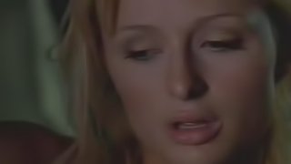 Sexy Paris Hilton Has Hot Action Car Scene With Black Guy