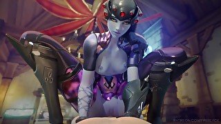 Overwatch Widowmaker pov cowgirl - (Fpsblyck)