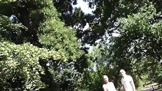 HUNT4K. Smart pickup in the park causes sex with teen