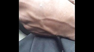 Solo Jerk off while driving