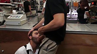 Shaved gay public sex with cumshot