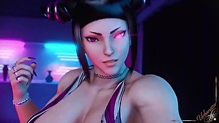 Juri Han Hentai Street Fighter! esas piernotas te gustaran