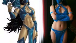 Mortal kombat sexy cosplayer slideshow