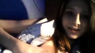 Hot teen masturbate on webcam