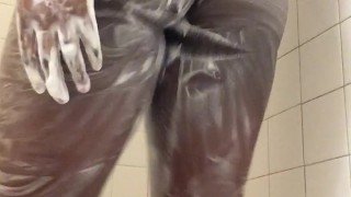 Ebony Teen Soapy Twerk