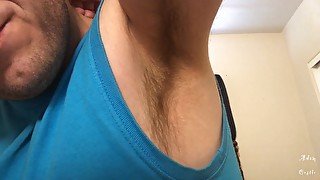 Stepbrother Hairy Armpit Worship Gay JOI