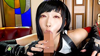 Jav Idol And Aya Nitta - Final Fucker Vr Makelove; Video Game Cosplay With