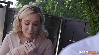 Busty Blonde Slut Savannah Bond Uses Her Pussy As Car Insurance GP2432 - PornWorld