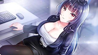 【爆乳女上司エロゲー実況(体験版)】#01僕のカノジョがデキるまで。スーツ巨乳先輩OLを拉○○禁する物語。(神人気同人エロゲー Hentai game)