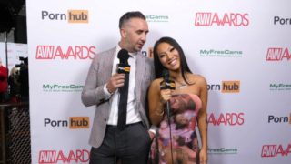 Pornhub on the Red Carpet with Asa Akira and Keiran Lee