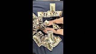 requested video of feet rubbing over several thousand in cash