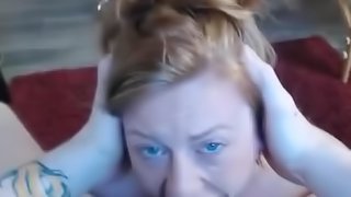 Blond MILF Gets Face Fucked