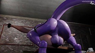 3D / SFM Futanari Cum Compilation pt3