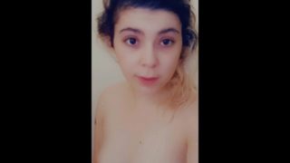 Cute Girl Model Showing Herself To You In The Shower