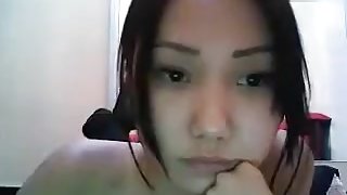 Akimitalkalot fucks herself with sex toy