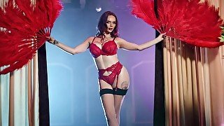 Jasmine's Burlesque Fantasy Video With Danny D, Jasmine James - Brazzers