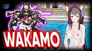 Blue Archive ➤ Wakamo 🗸 狐坂ワカモ - Kitsune Sexy Hentai  R34 Rule34 Furry Anime Waifu Raifu Gamer