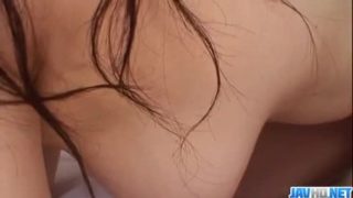 Fine-looking oriental huzzy is getting a nice cumshot