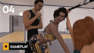 EP4: HOT MILF Sylvia flirting in the GYM with my girlfriend around [Innocence Or Money]