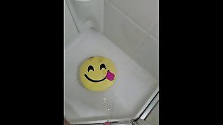 pee on emoji pillow